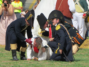 XII Festa Reviu els Setges Napole&ograve;nics de Girona. Recreaci&oacute; d'una batalla napole&ograve;nica al Parc de les Ribes del Ter