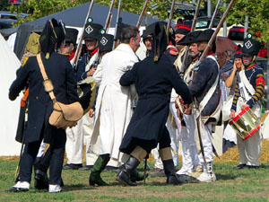 XII Festa Reviu els Setges Napole&ograve;nics de Girona. Recreaci&oacute; d'una batalla napole&ograve;nica al Parc de les Ribes del Ter