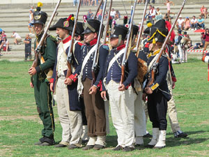 XII Festa Reviu els Setges Napole&ograve;nics de Girona. Recreaci&oacute; d'una batalla napole&ograve;nica al Parc de les Ribes del Ter