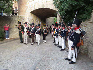 XII Festa Reviu els Setges Napole&ograve;nics de Girona. Combat al portal de Sant Crist&ograve;fol