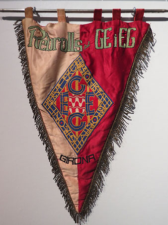 Banderí de la Colla Rebrolls del GEiEG. 1959