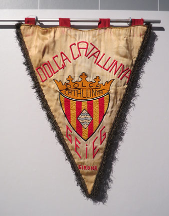 Banderí de la Colla Dolça Catalunya del GEiEG. 1951
