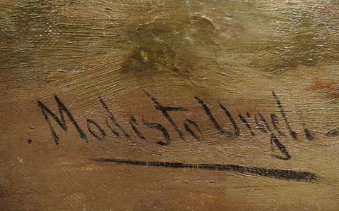 Signatura de Modest Urgell