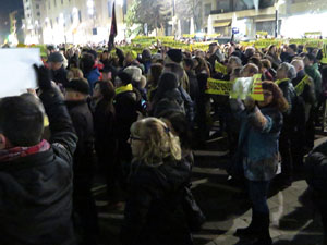 Manifestaci&oacute; de protesta contra les resolucions de la Junta Electoral Central que inhabilita el President Quim Torra