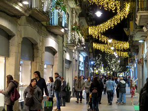 Nadal 2019 a Girona. La decoració nadalenca dels carrers
