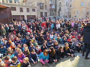 Nadal 2019. Cercavila i Els Pastorets de la Mula Baba a la plaça del Pallol