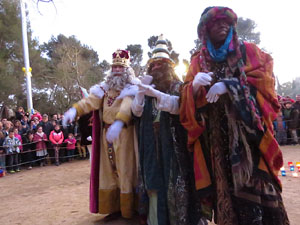 La Cavalcada de Reis 2020. El campament reial als Jardins de la Muralla