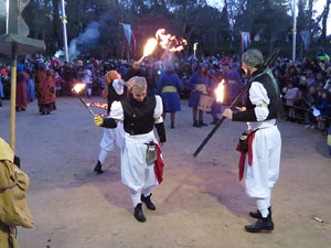 La Cavalcada de Reis 2020. El campament reial als Jardins de la Muralla