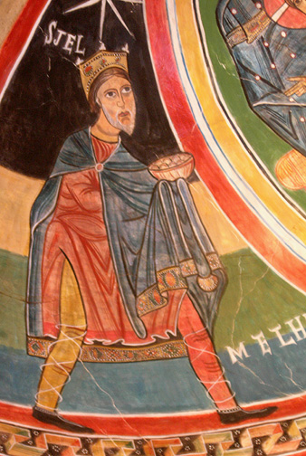 El Rei Melcior. Santa Maria de Taüll. Ca 1123
