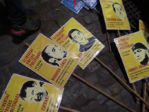 Marxa de torxes per la llibertat dels presos polítics