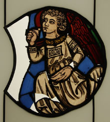 Àngel amb encenser. Mestre del presbiteri de Girona. Primera meitat del segle XIV