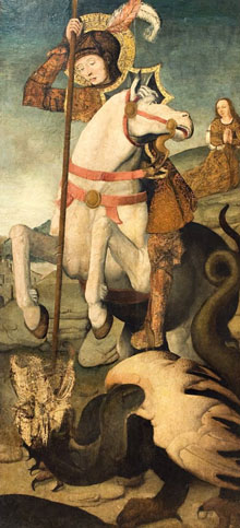 Sant Jordi. Perris de Fontaines. 1515-1518