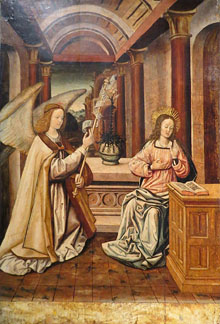 Anunciació. Pere (Perris) de Fontaine. 1515-1518