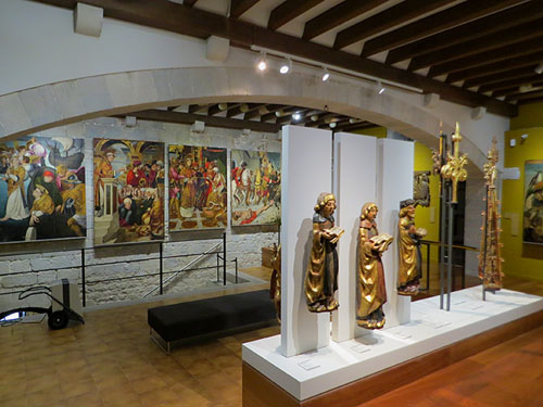 Sala del retaule de Sant Feliu de Girona