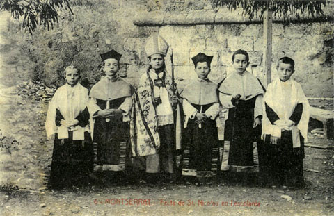 El 'bisbetó' de Montserrat. Principis segle XX