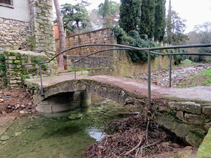 Ponts de Girona. El pont de Sant Pere de Galligants