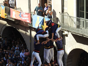 Fires de Sant Narc&iacute;s 2021. Diada castellera amb Marrecs de salt, Minyons de Terrassa i Capgrossos de Matar&oacute;