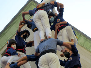 Fires de Sant Narc&iacute;s 2021. Diada castellera amb Marrecs de salt, Minyons de Terrassa i Capgrossos de Matar&oacute;