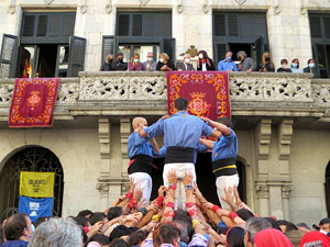 Fires de Sant Narc&iacute;s 2021. Diada castellera amb Marrecs de salt, Minyons de Terrassa i Capgrossos de Matar&oacute;