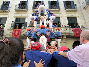 Fires de Sant Narc&iacute;s 2021. Diada castellera amb Marrecs de salt, Minyons de Terrassa i Capgrossos de Matar&oacute;