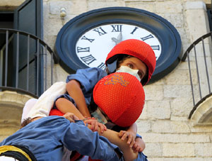 Fires de Sant Narc&iacute;s 2021. Diada castellera amb Marrecs de salt, Minyons de Terrassa i Capgrossos de Matar&oacute;