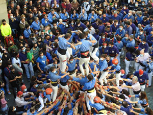 Fires de Sant Narc&iacute;s 2021. Diada castellera amb Marrecs de salt, Minyons de Terrassa i Capgrossos de Matar&oacute;