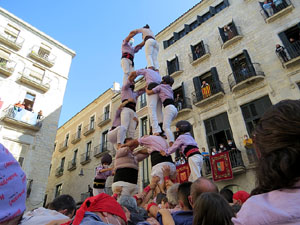 Fires de Sant Narc&iacute;s 2021. Diada castellera amb Marrecs de salt, Minyons de Terrassa i Capgrossos de Matar&oacute;