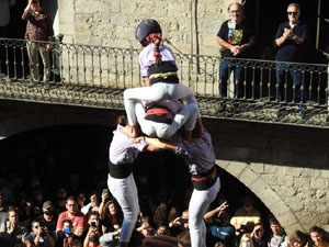 Fires de Sant Narc&iacute;s 2021. Diada castellera amb Marrecs de salt, Minyons de Terrassa i Capgrossos de Matar&oacute;