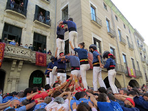 Fires de Sant Narc&iacute;s 2021. Diada castellera amb Marrecs de salt, Minyons de Terrassa i Capgrossos de Matar&oacute;