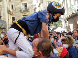 Fires de Sant Narc&iacute;s 2021. Diada castellera amb Marrecs de salt, Minyons de Terrassa i Capgrossos de Matar&oacute;