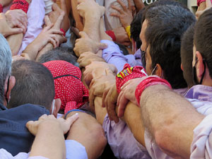 Fires de Sant Narc&iacute;s 2021. Diada castellera amb Marrecs de salt, Minyons de Terrassa i Capgrossos de Matar&oacute;