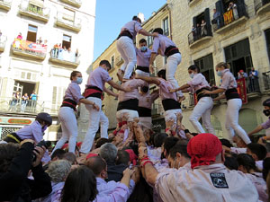 Fires de Sant Narc&iacute;s 2021. Diada castellera amb Marrecs de salt, Minyons de Terrassa i Capgrossos de Matar&oacute;
