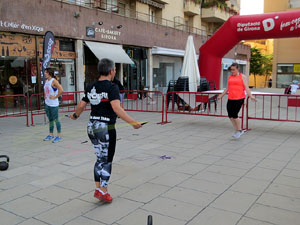 IX Jornada de l'Esport Femení 2021 a la plaça Salvador Espriu i la de Francesc Calvet i Rubalcaba