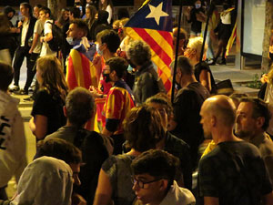 Manifestaci&oacute; de l'U d'octubre de 2021