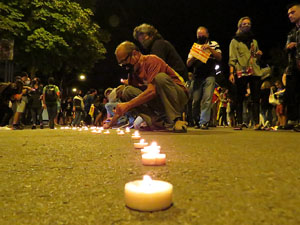 Manifestaci&oacute; de l'U d'octubre de 2021