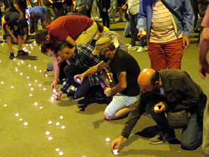 Manifestaci&oacute; de l'U d'octubre de 2021