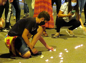 Manifestaci&oacute; de l'U d'octubre de 2021