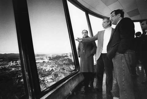 Inauguració de la Torre de comunicacions. 1992