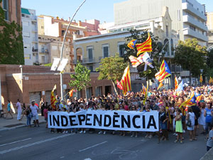 Diada Nacional 2022. Manifestació unitària per la Independència