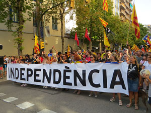 Diada Nacional 2022. Manifestació unitària per la Independència