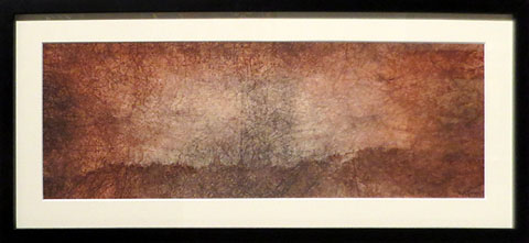 Carles Planell. 'Composició abstracta', s/d. Aiguada i gofrat sobre paper