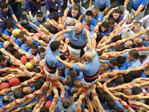 Fires de Sant Narc&iacute;s 2022. Diada castellera amb Marrecs de salt, Minyons de Terrassa i Capgrossos de Matar&oacute;