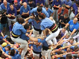 Fires de Sant Narc&iacute;s 2022. Diada castellera amb Marrecs de salt, Minyons de Terrassa i Capgrossos de Matar&oacute;