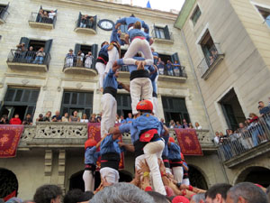Fires de Sant Narc&iacute;s 2022. Diada castellera amb Marrecs de salt, Minyons de Terrassa i Capgrossos de Matar&oacute;