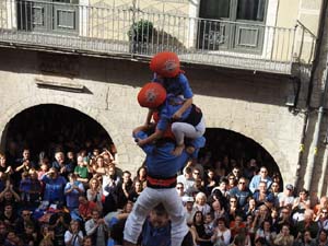 Fires de Sant Narc&iacute;s 2022. Diada castellera amb Marrecs de salt, Minyons de Terrassa i Capgrossos de Matar&oacute;