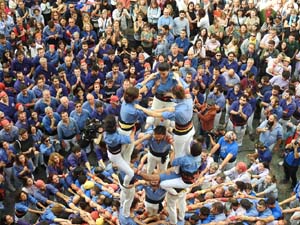 Fires de Sant Narc&iacute;s 2022. Diada castellera amb Marrecs de salt, Minyons de Terrassa i Capgrossos de Matar&oacute;