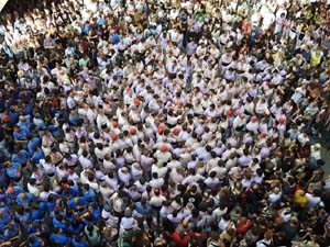 Fires de Sant Narc&iacute;s 2022. Diada castellera amb Marrecs de salt, Minyons de Terrassa i Capgrossos de Matar&oacute;