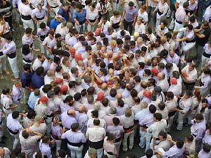 Fires de Sant Narc&iacute;s 2022. Diada castellera amb Marrecs de salt, Minyons de Terrassa i Capgrossos de Matar&oacute;