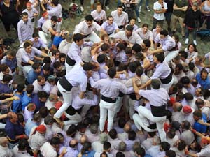Fires de Sant Narc&iacute;s 2022. Diada castellera amb Marrecs de salt, Minyons de Terrassa i Capgrossos de Matar&oacute;