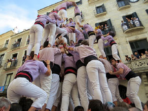 Fires de Sant Narc&iacute;s 2022. Diada castellera amb Marrecs de salt, Minyons de Terrassa i Capgrossos de Matar&oacute;